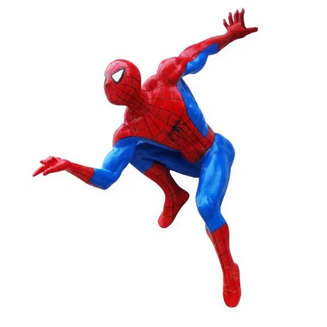 spider man resin statue