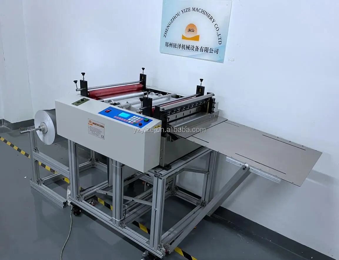 Automatic Printing Plotter Sticker Label Roller Cutter Cross Slitter