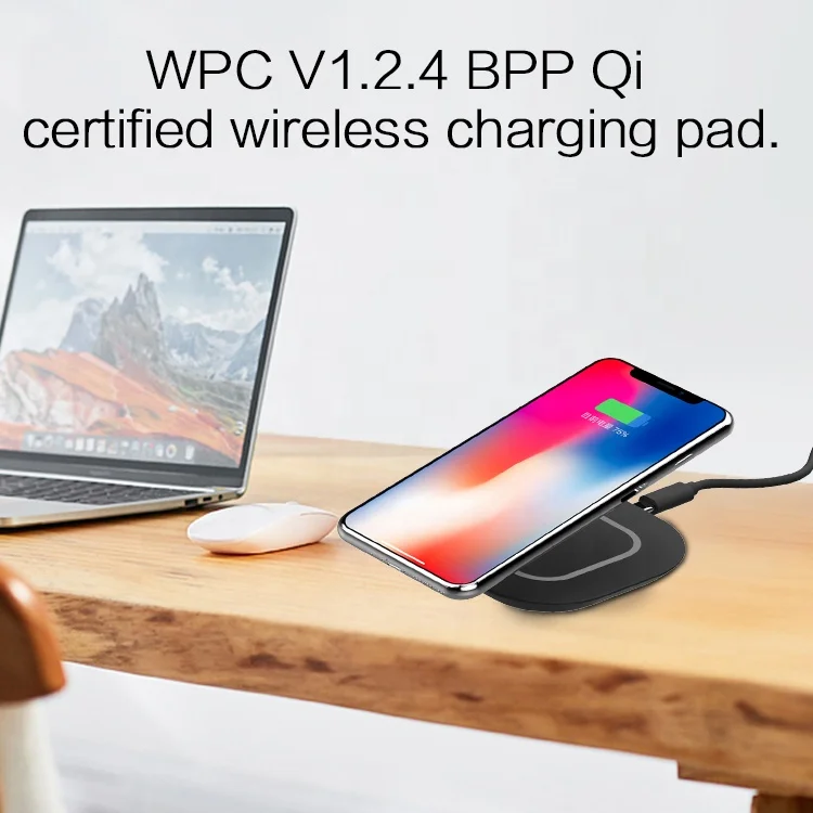 Готовый к отправке 2020 горячая распродажа 10 Вт быстрая дешевая маленькая Беспроводная подставка для зарядного устройства Iphone Amazon Прямая