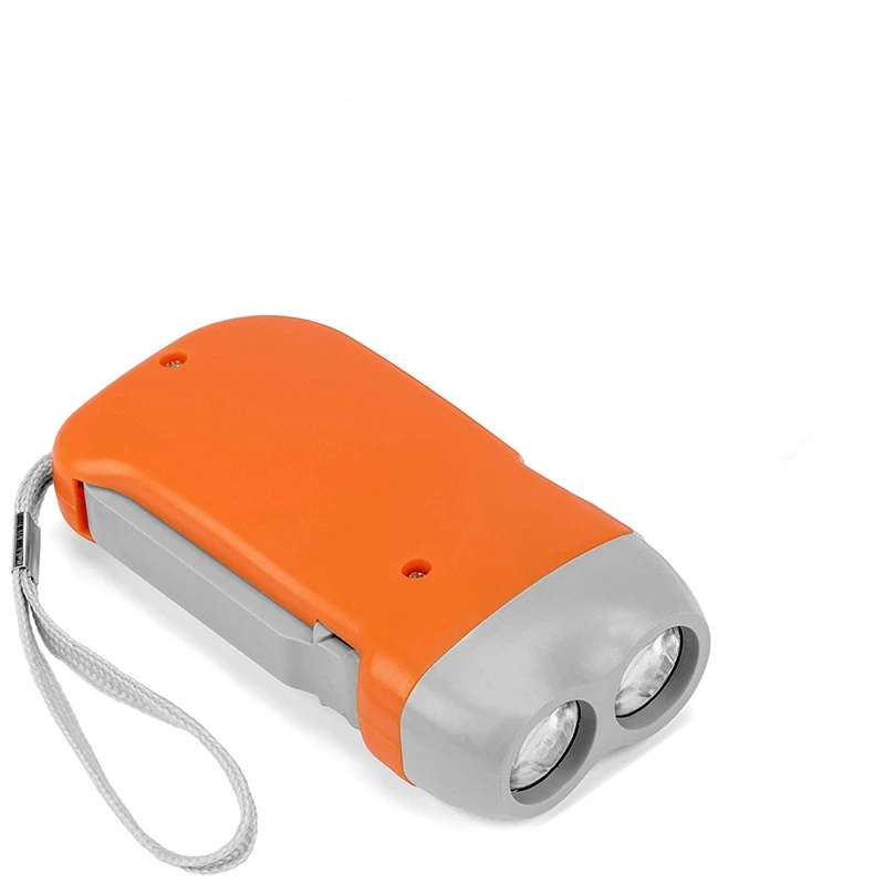 Three Light Pressure LED Keychain Flashlight Hand Pinchla Flashlight Environmental Protection Torch Hand Electric Flashlight