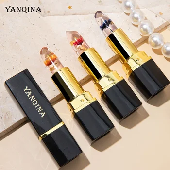 3.2g Flower Color Changing Lip Balm Warm Gradient Moisturizing Transparent Lipstick