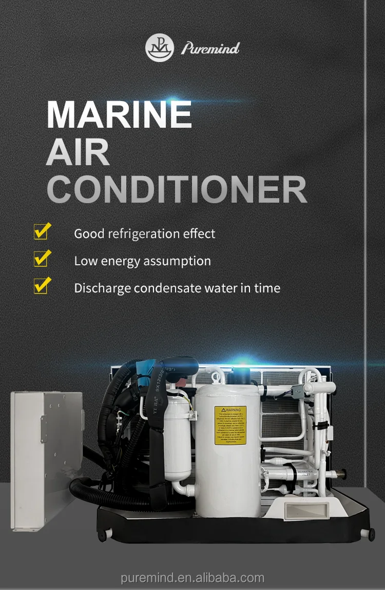 Gree Watercooled Vessel Yacht Boat Air Conditioning 12000btu 16000btu