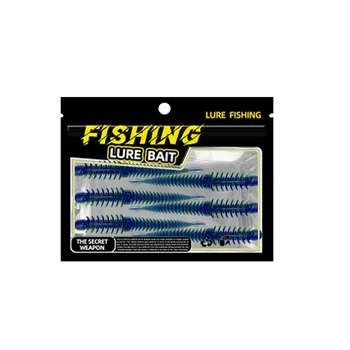 Lure Floating Anti-thread Needle Tail Stainless Steel Soft Bait Light Smell Dance Worm Inverted Fishing Ned Black Pit Fish – Soft Lure – view 3