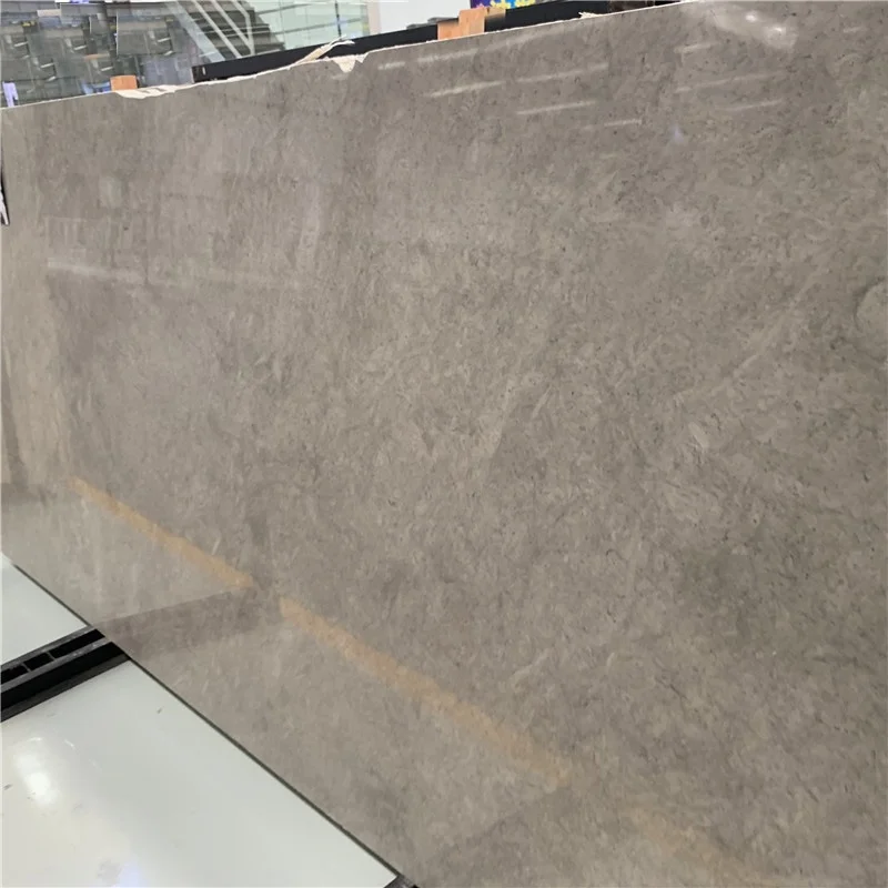 Marbre de luxe gris champagne pour dalles, marbre gris chinois pour la décoration du sol de salle de bain