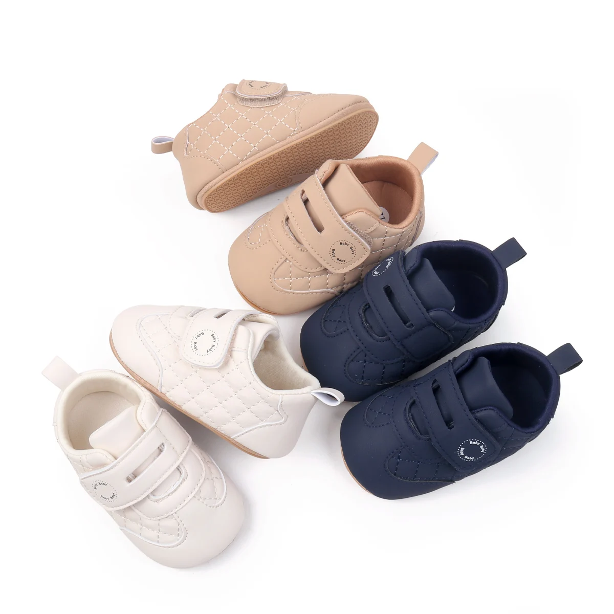 Unisex High Quality 2025 Spring Autumn Style Casual Shoes Anti-Slip Soled Toddler Walking Shoe Boys and Girls
