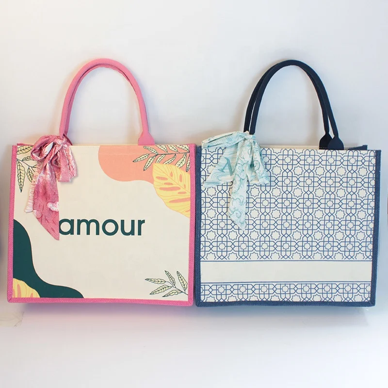 High Quality Colorful Designs Hot Selling Newest Fashion Shopping Bag Eco Laminating Canvas Tote Bag Printable Logo With Gifts