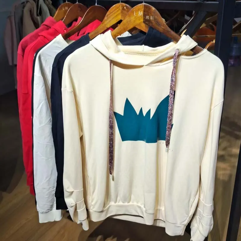 Used Winter Cotton Blank Hoodies Second Hand Men Clothes Unisex