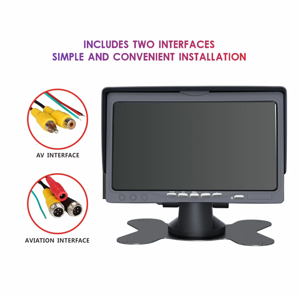 Alibaba.com: Waterproof 4-Pin Rear View Backup Camera System with 15m ...