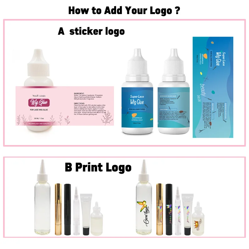 Oem Waterproof Ultra Strong Hold Hair Glue Watermelon Blueberry