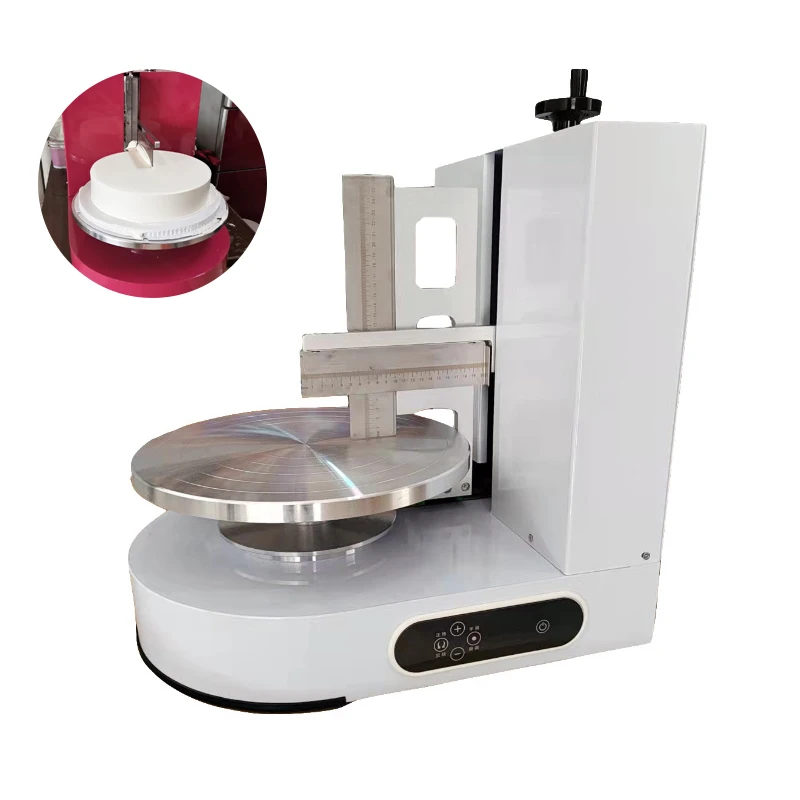 Automatic Round Birthday Cake Cream Icing Spreading Decorating Cakes Frosting Coating Depositor