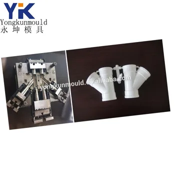 Plastic lateral tee mould, pipe fitting mould, injection plastic moulds pvc