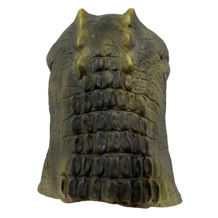 Alamor Krokodil Alligator Maske – Gruselige Latex-Maske Für Halloween & Cosplay