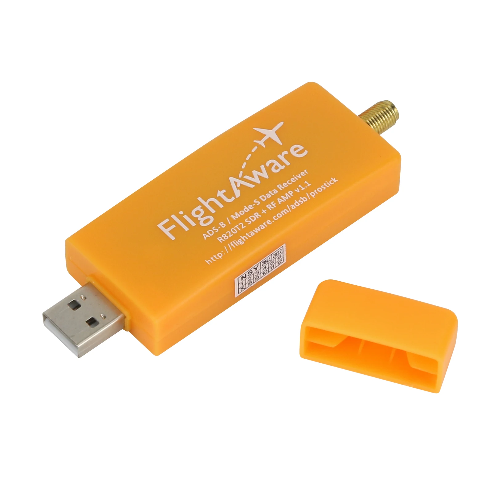 Wholesale FlightAware Pro Stick USB SDR Data ADS-B Receiver with R820T2 Chip Built-in Amplifier SMAF m.alibaba.com