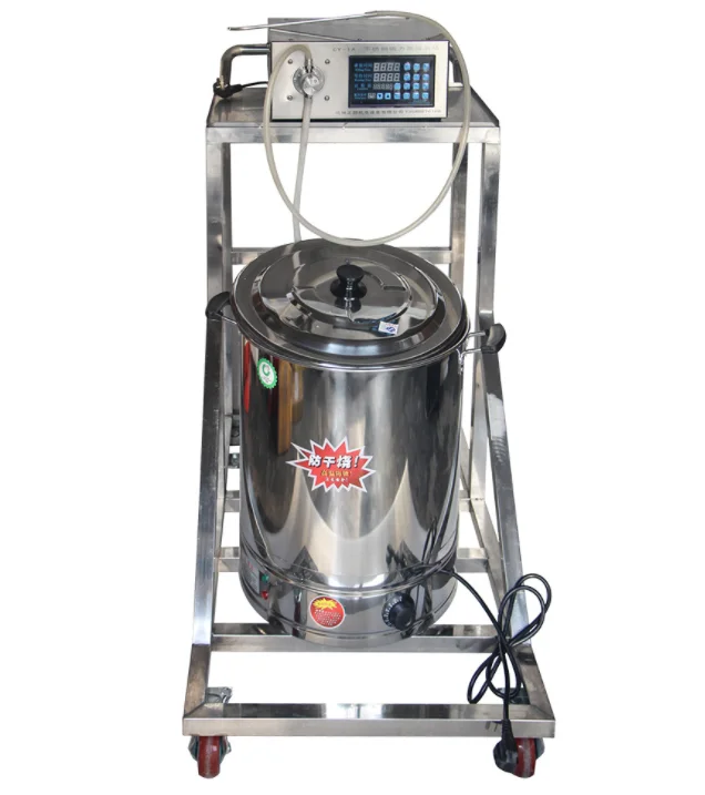 Небольшой автоматический Электрический насос с подогревом горячего воска машина для изготовления плавких свечей ручной парафиновой