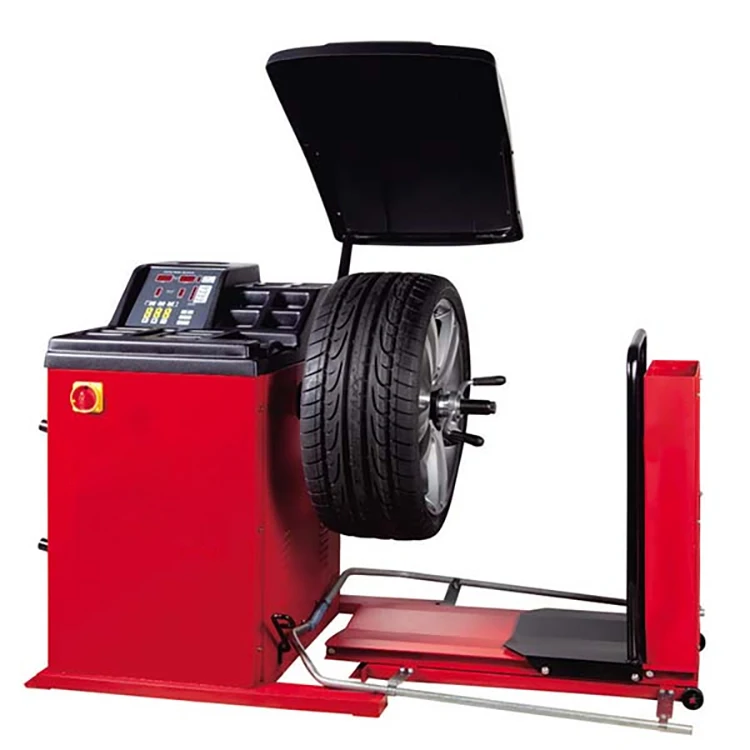 Dynamic Balancing Machine  with Self Calibration Wheel Balancer Combo Tyre Repair Machine