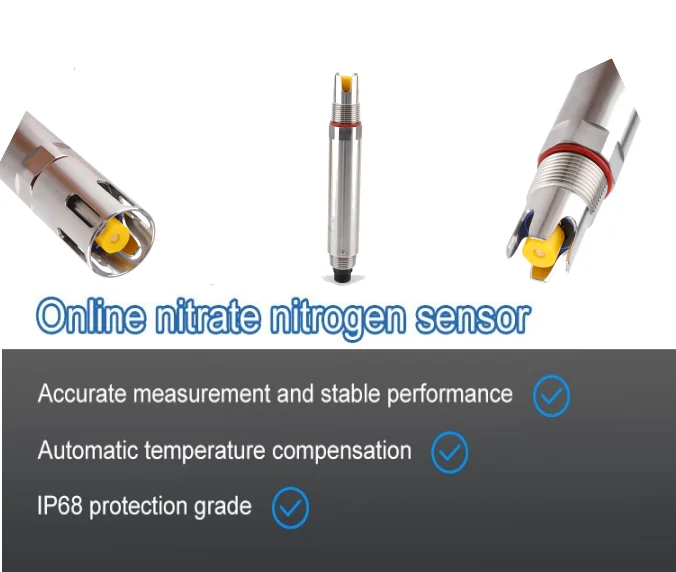 IoT UV Nitrate Nitrogen Sensor Online NO3 Nitrate Nitrogen Probe Sensor for Rive Water