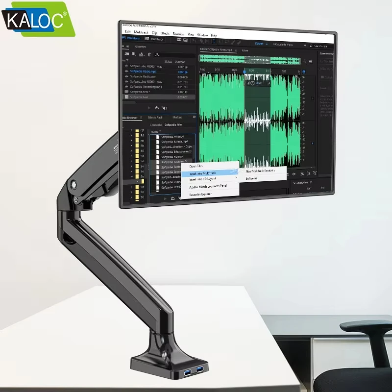Soportes para Monitores DBUGG DB-MS-KLC-DS110-BK imagen 5