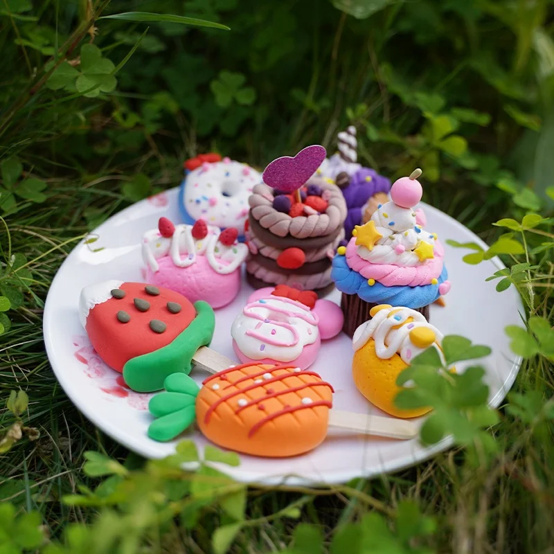 Creative Art DIY Craft Air Dry Clay Make Your Own Ice Cream