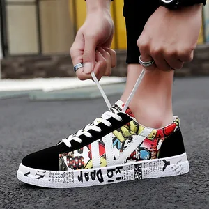 35-44 Unisex Women Men Black White Platform Sneakers Casual Vulcanized Shoes 2022 Spring Lover Shoes Zapatillas Mujer