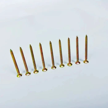 Quick Teeth Self Tapping Cross Flat Head Ecological Hinge Wall Board Nails Color Steel Self Tapping Spiral Shank Ring