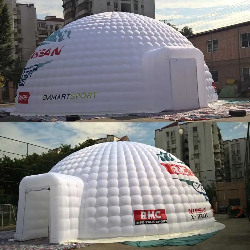 Activity Party Inflation Air Igloo Inflatable Igloo Dome Tent For Sale