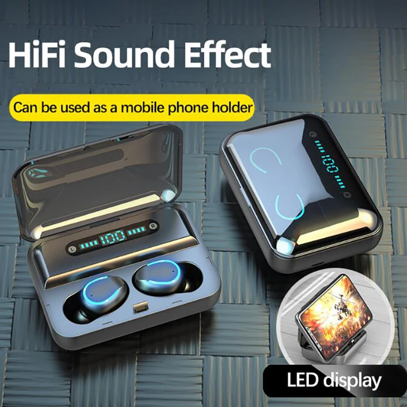 True Wireless Stereo Earbuds for Sports and Gaming – Mini Hidden