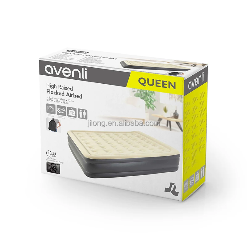 Jilong Avenli 24042EU letto gonfiabile queen size con materasso ad