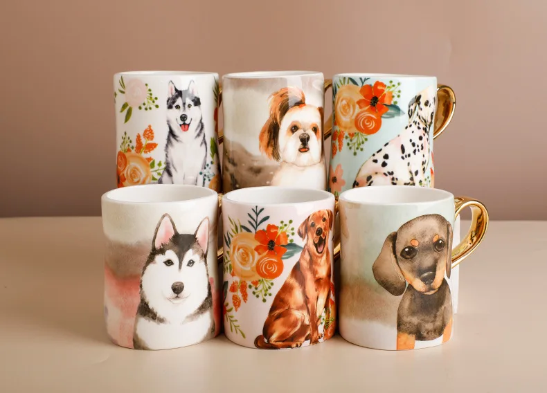 Creative Cartoon Animal 460ml Large Capacity Puppy Low Bone China Mug Buy Porzellantasse Mit Niedrigem Knochengehalt Becher Mit Groem Fassungsvermgen Cartoon Tier Welpen Becher Product On Alibaba Com