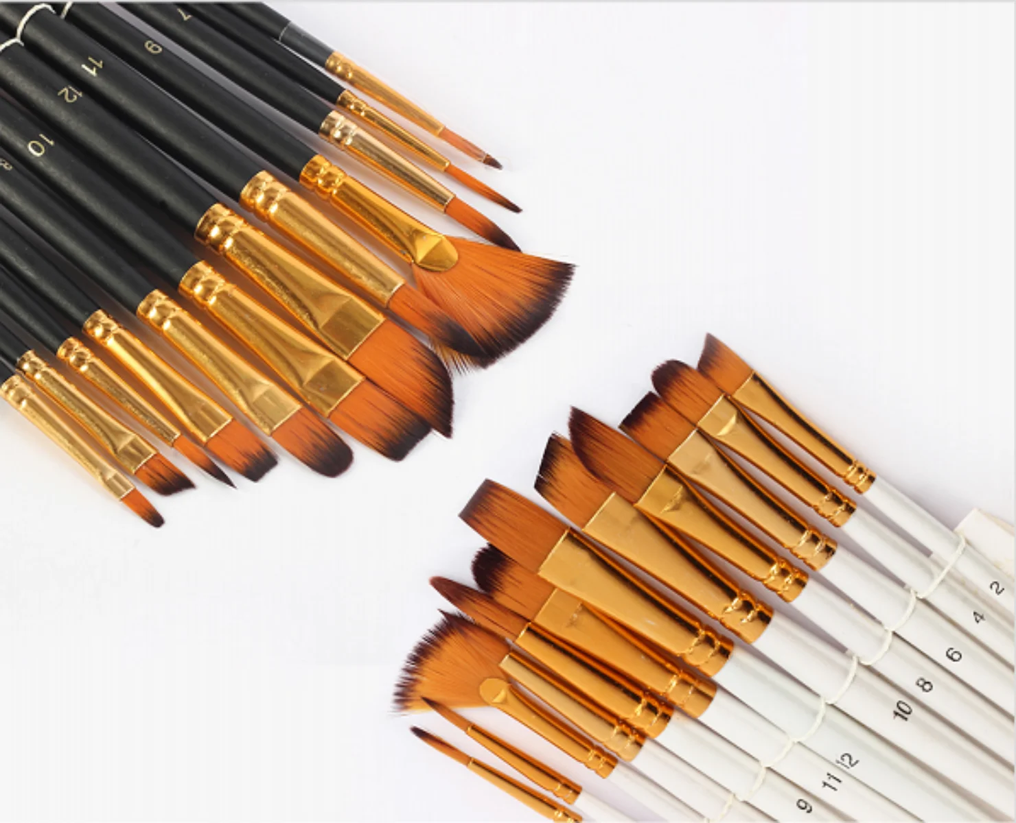 Прямые продажи с фабрики высококачественные художественные масляные акриловые кисти для гуаши деревянные ручки принадлежности