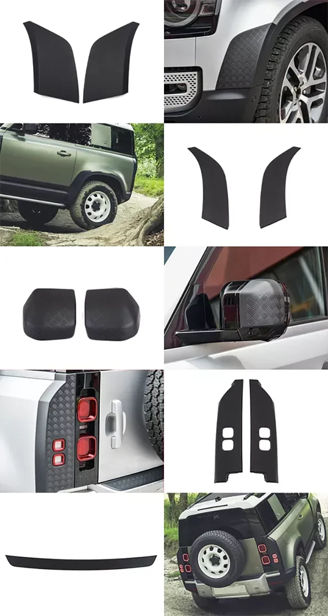 Nondestructive Installation Auto Body Protection Kit Collision Avoidance Trim Kit Fit For Land