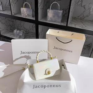 Wholesale Women's M PU Leather Waterproof Sling Bag New Lady Fashion Crossbody Shoulder Bag Lock Letter Summer OEM ODM Supported