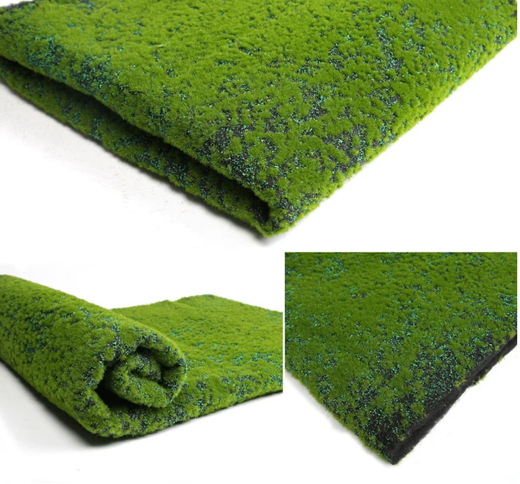 Wholesale Artificial Moss Carpet Indoor Decoration Plastic Artificial