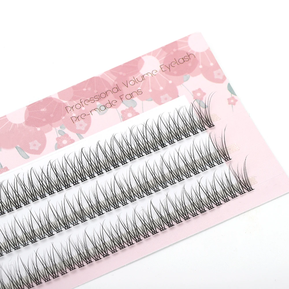 Professional Synthetic Fiber Cluster Lashes Individual Ellipse Cluster ...