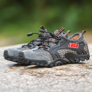 Custom Shoes with logo Branding Men Quick Drying Water Fishing Outdoor Hiking Shoes Trekking Outdoor Breathable Climbing Shoes