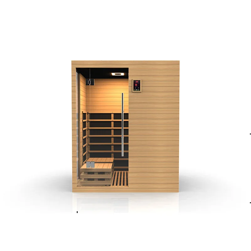 Luxury Home Saunas 2 Person Hemlock Infrared Sauna Room Buy Home
