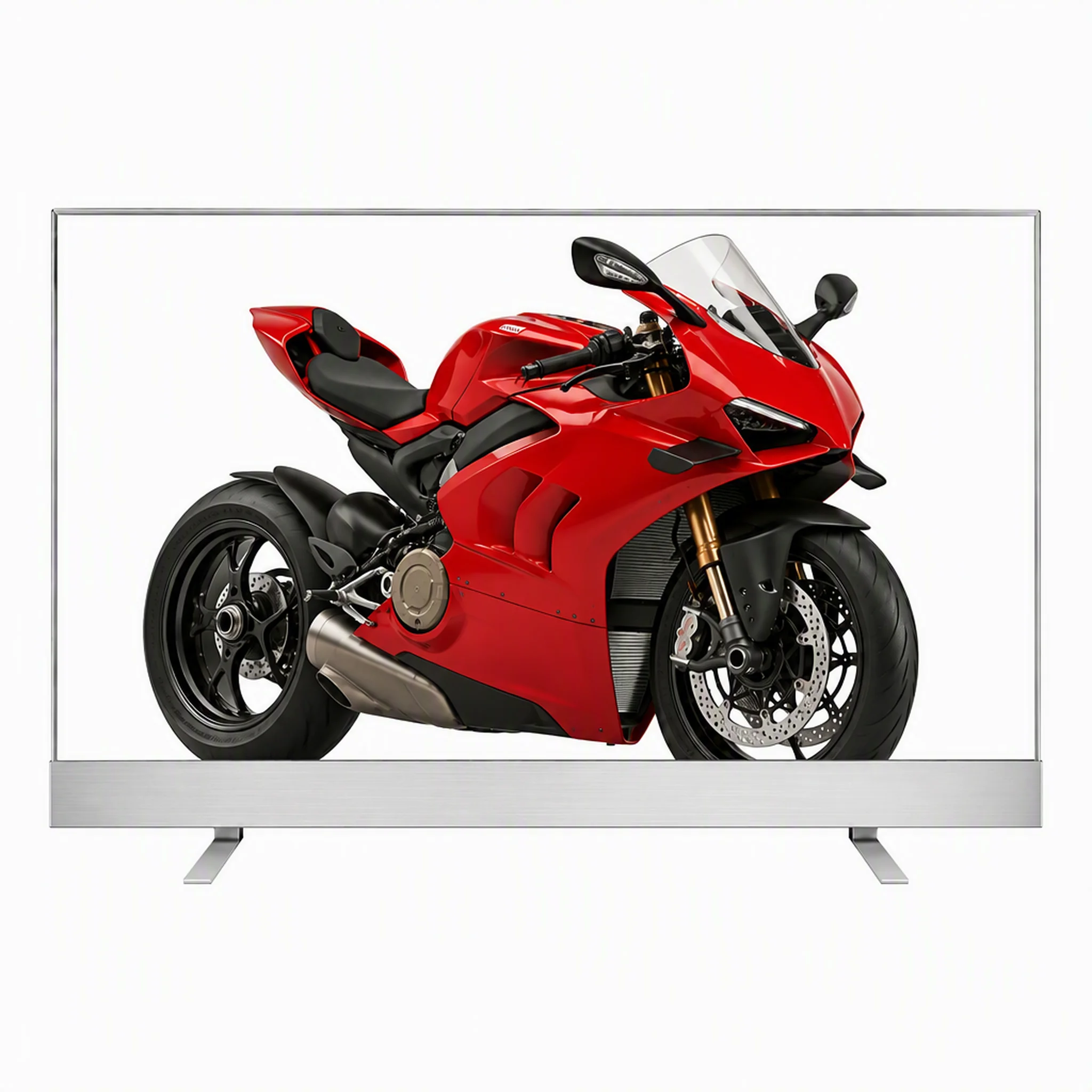 Schermo touchscreen OLED trasparente ultra sottile da 77 pollici, con supporto animazione, adatto a centri commerciali; frequenza di aggiornamento 120 Hz, risoluzione 4K