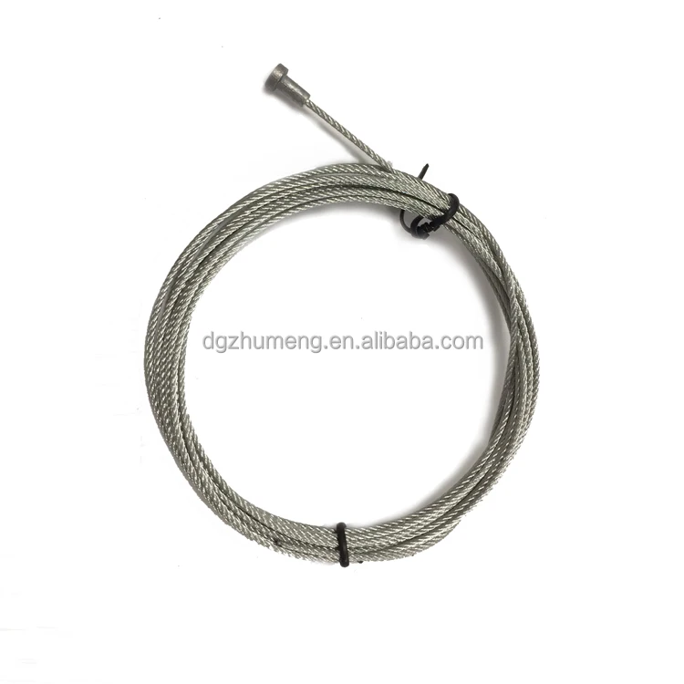 4mm 316 Stainless Steel Wire Rope Sling With Eyelets Loops On Both Ends