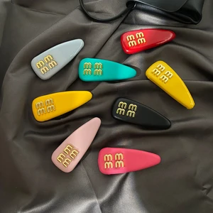Designer Brand Multi-functional BB Hair Clip, New Candy-colored Side Bangs Clip, Fashionable, Sweet, and Cool Girl Hair Clip.
