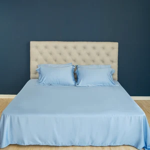 300 Thread Count Bamboo Duvet Cover Set 100%Bamboo Weave Plain Dyed Bedding for Home & Hotel Filled with Bamboo Fiber