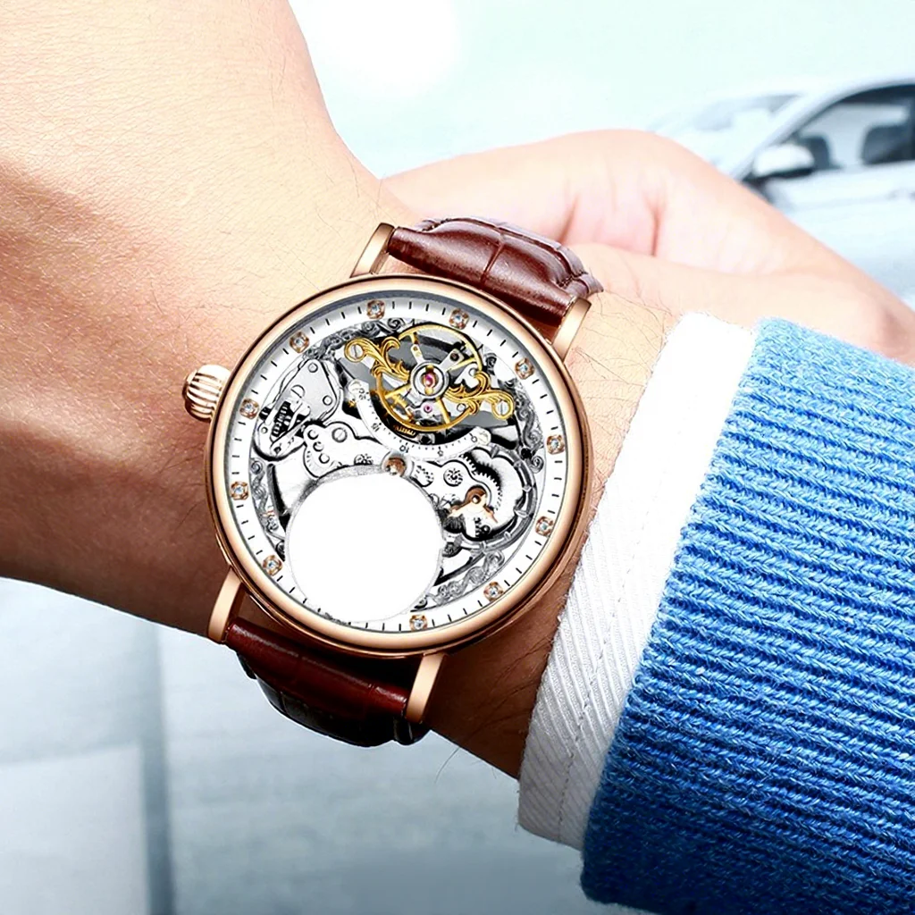 Open-Heart Automatic Men's Watch OM-403495