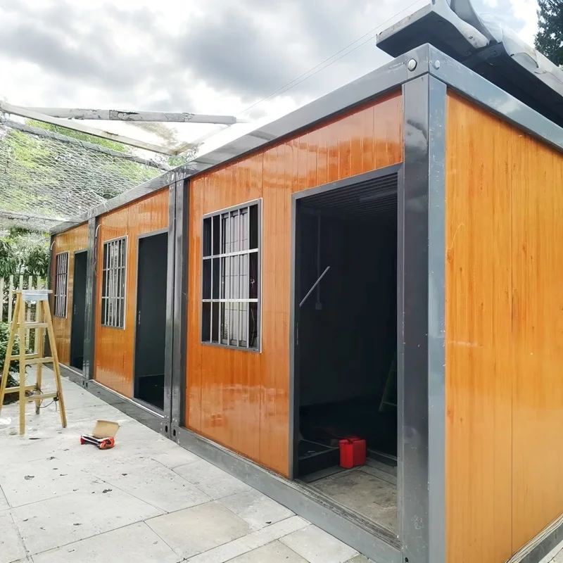 Easy Building Demountable Container Steel Frame House Prefab Movable Modular Luxury Flat Package Container House