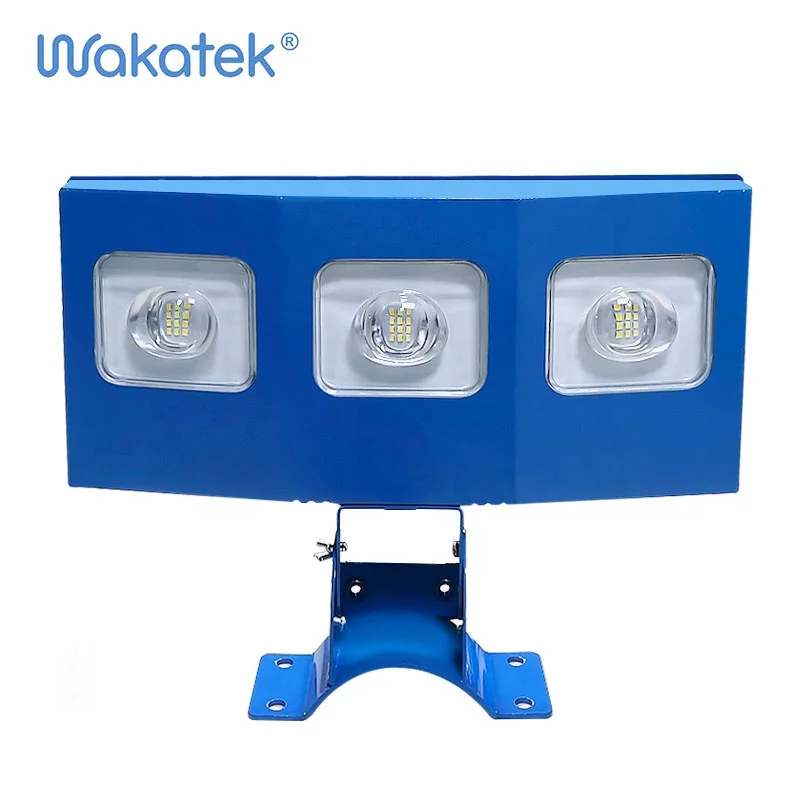 WAKATEK высокой яркости уличный заряд ip67 400 Вт 300 проектор Солнечный светодиодный