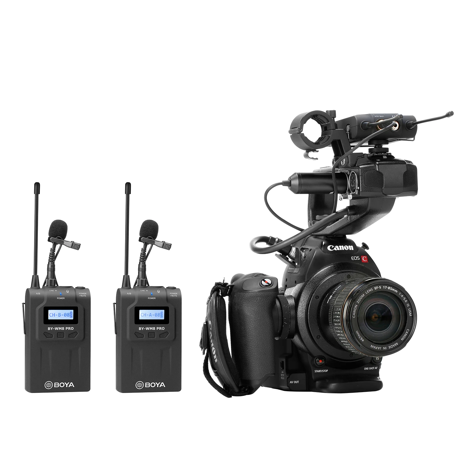 BOYA BY-WM8 Pro-K2 ワイヤレスマイク Amazon | 【技適マーク認証】BOYA BY-WM8 PRO K2 使用UHF