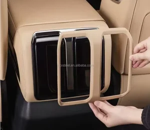 The New for Leopard 8 Rear air Conditioning Panel Decorative Frame Protective Cover Armrest Box Anti-kick Interior