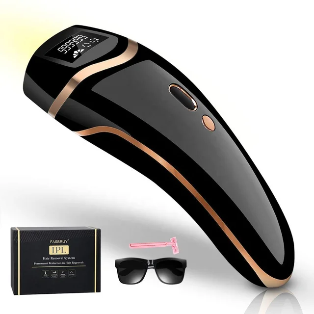 IPL Hair Removal for Women and Man Permanent Painless Laser Hair Remover Device Upgraded 999999 Flashes for Facial Whole Body