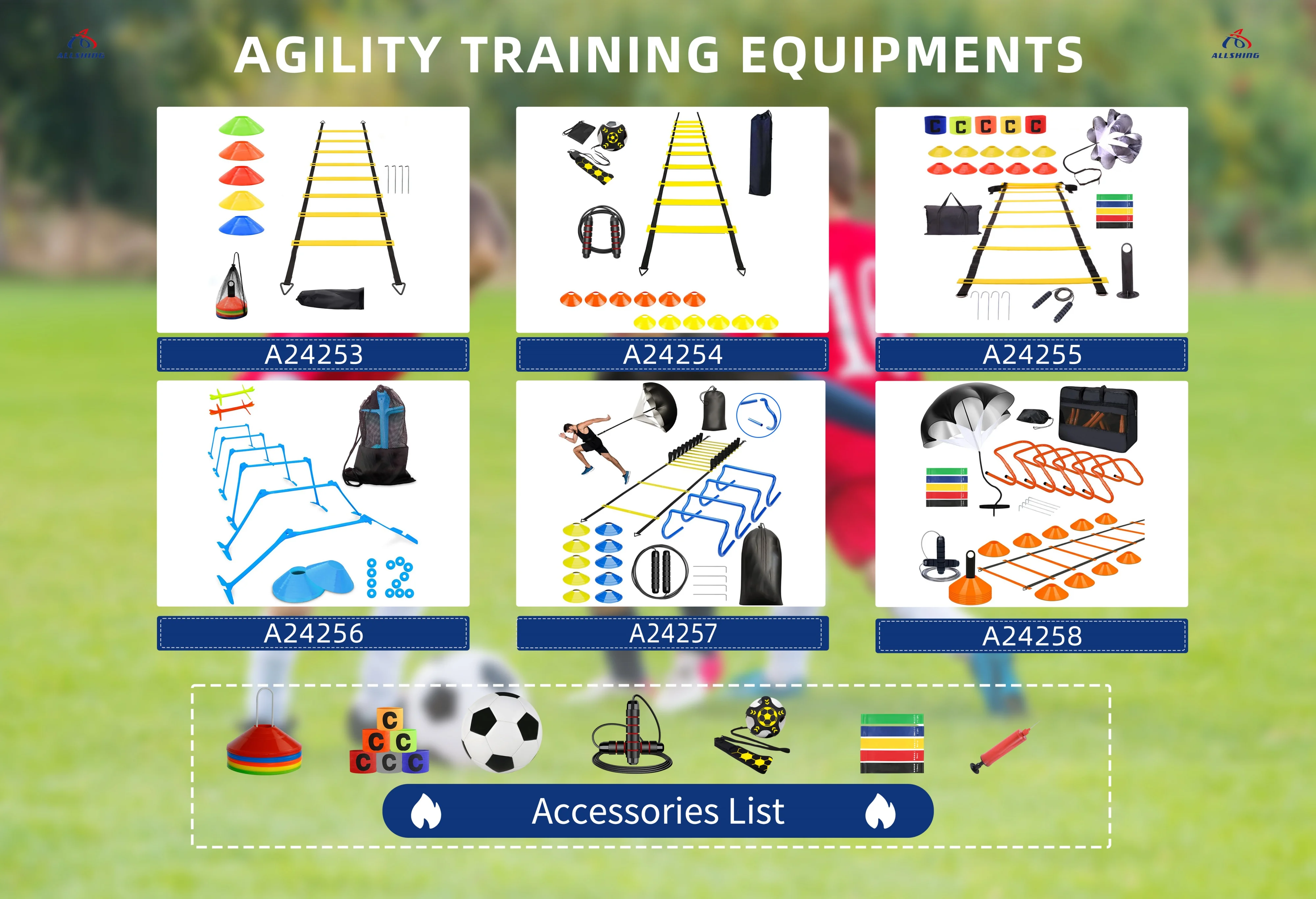 Agility training set