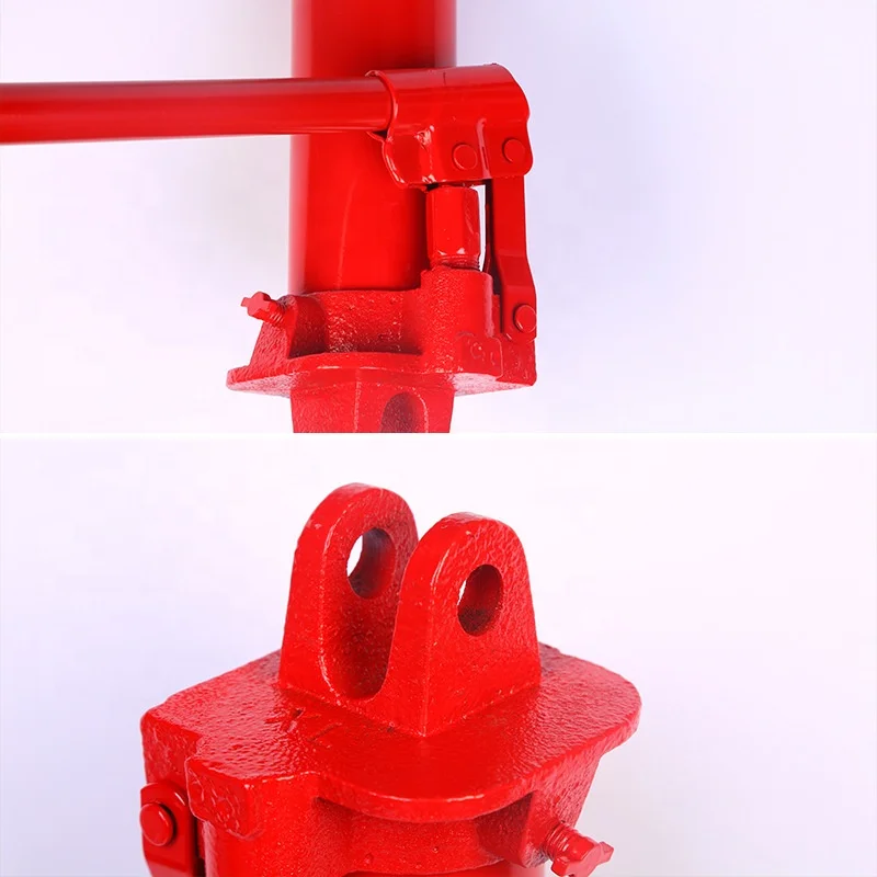 Цена по прейскуранту завода-изготовителя гидравлический 12 тонн длинные Рам Джек с Одиночный поршень насоса и отверстием под основание