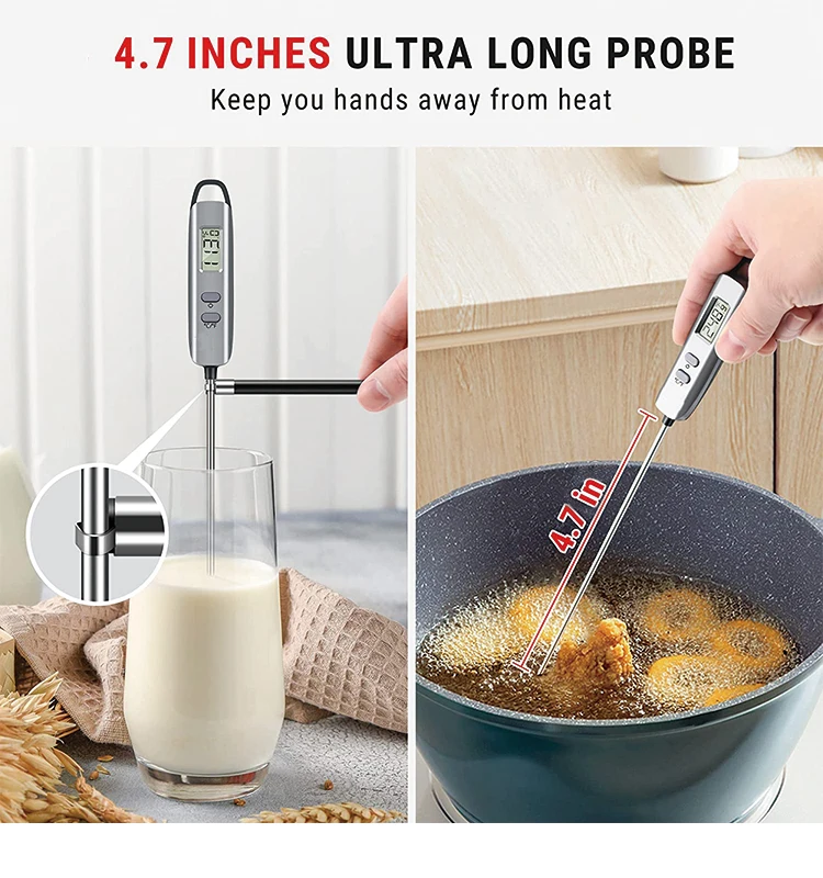 good price and quality_Digital instant kitchen cooking food meat thermometer  probe temperature household tool beef thermometer_products_Zhuhai Ecare  Electronic Technology Co Ltd