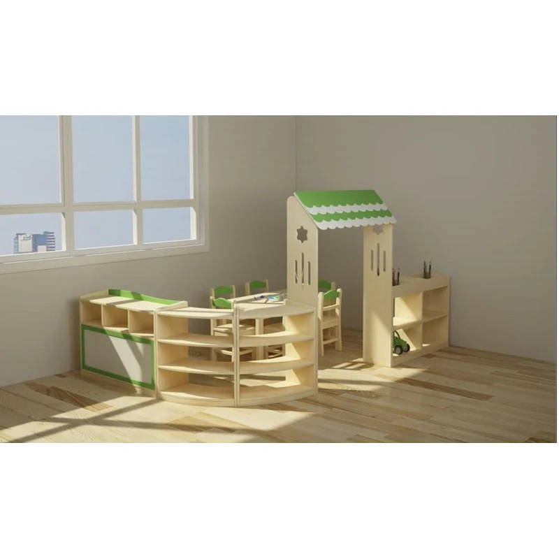 Kids Preschool Furniture Set Style Wooden Modern Wood Child Education ...