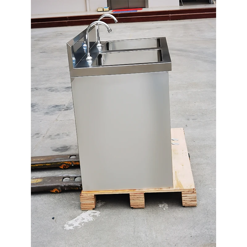 Ножная педаль, ручная раковина из нержавеющей стали, больничная хирургическая раковина, медицинская раковина